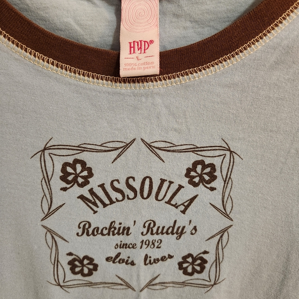 Missoula Rockin Rudy's tshirt